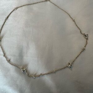 Kendra Scott Silver Charm Necklace